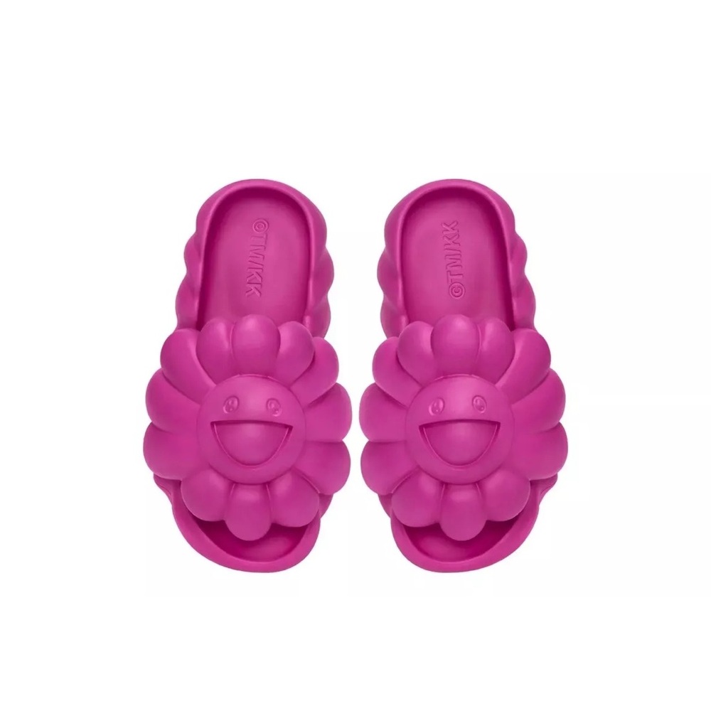 Murakami - Ohana Hatake Pink Flower Slide (size 9 men’s, 10.5 women’s)